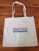 First Maker Faire 2006 Makezine Small Off-White Cloth Cotton Shopper Tot... - £36.96 GBP