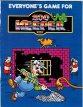 Zoo Keeper Arcade Flyer AD 1983 Original Video Game Double Sided Magazin... - $24.70