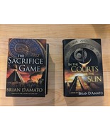 Brian D&#39;Amato: THE SACRIFICE GAME &amp; IN THE COURTS OF THE SUN  1st Eds, 1... - £19.65 GBP