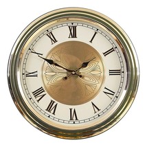 Vintage High End Large Luxury Wall Clocks Metal Silent Wall Clocks - £104.45 GBP