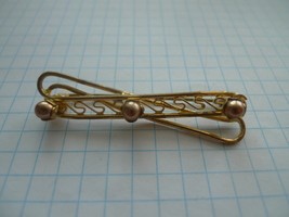 Vintage Retro USSR Soviet Old Costume jewelry Brooch Pin - £15.03 GBP