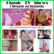 I Dream of Jeannie - 139 classic tv shows  60&#39;s - $22.40