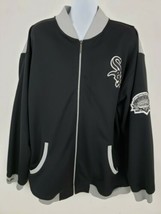 Mitchell &amp; Ness Chicago White Sox Comiskey Inaugural 1991 Black Jacket S... - £65.05 GBP
