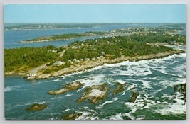 Bailey Island Maine Lands End With Jaquish Island And Gut Postcard D50 - $7.95