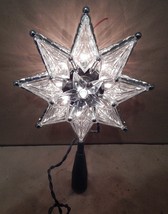 Christmas Star Tree Toppers Crystal Looking You Choose Type Color &amp; Whit... - $4.49