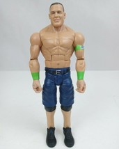 2017 Mattel WWE John Cena 7&quot; Action Figure (A) Lime Green Arm Bands - £12.95 GBP
