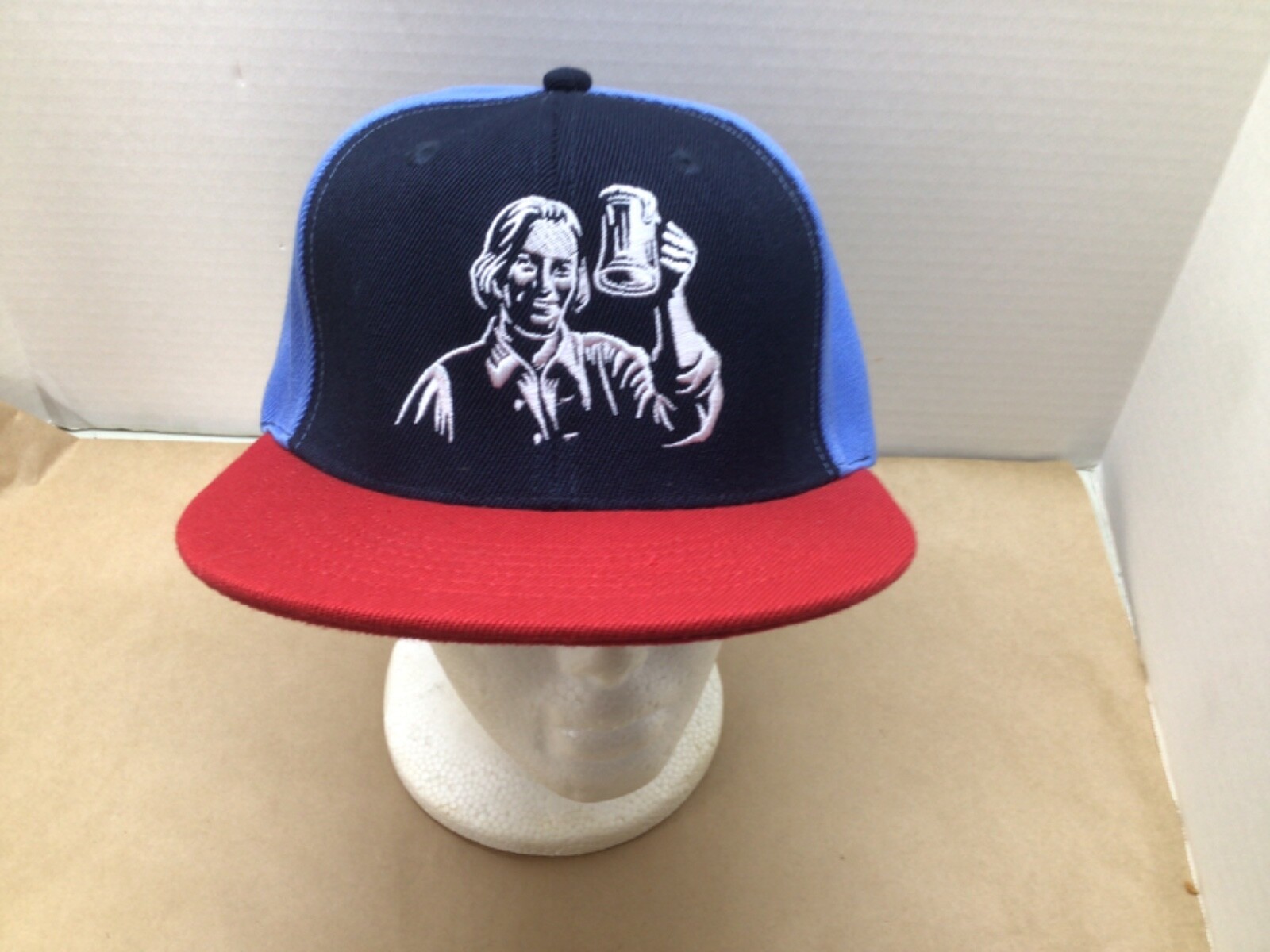 New SAMUEL ADAMS Baseball Cap Hat Boston Beer Co. THE LOVE OF BEER M/L f... - $9.90