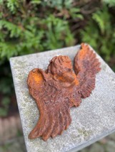 Winged Angel Head – Iron Sculpture. 20x30x5cm - 1.5Kg - $89.95