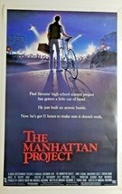 1986 Original Manhattan Project Movie Theater Poster 20th Century Fox 183 - £15.17 GBP