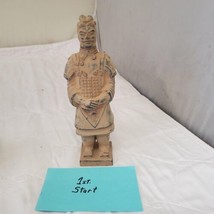 Vintage Chinese Terracotta Soldier Figurine of Qin Dynasty Warrior - £9.30 GBP
