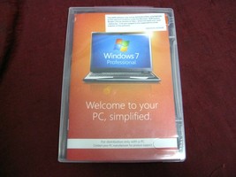 Microsoft Windows 7 Professional 32 Bit Full Version DVD No Product Key - $29.69
