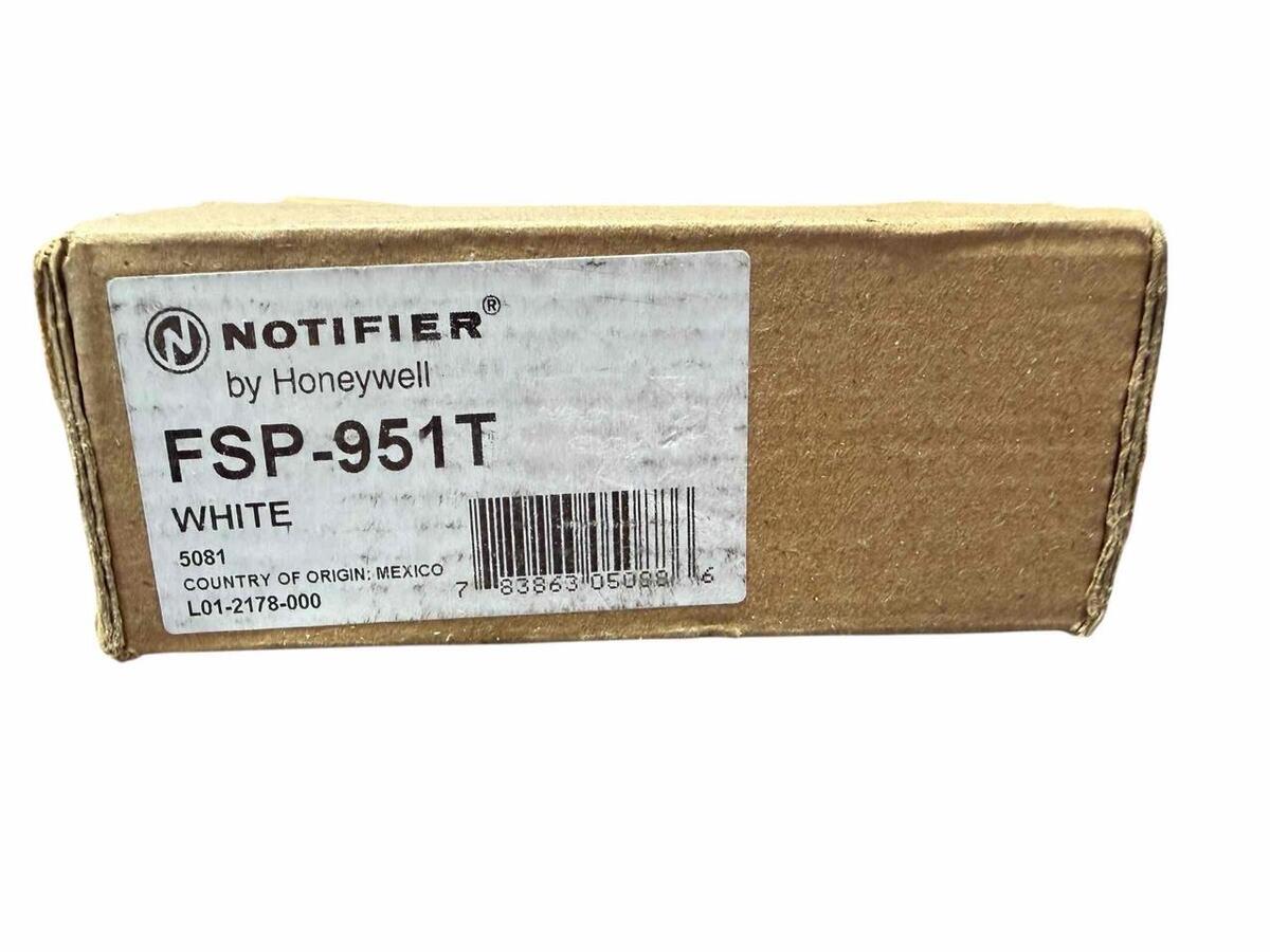 NEW Notifier by Honeywell FSP-951T White Intelligent Photoelectric Sensor - $48.50