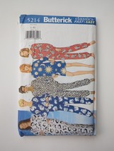 Butterick 5214 Nightshirt Pajamas Top Shorts Pants Size L-XL Classic Uc Pattern - $8.54