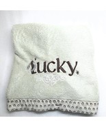 Tiddliwinks LUCKY Baby Blanket green sage horse equestrian Horseshoe Target - $54.00