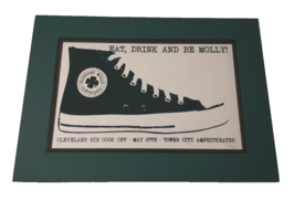 Flogging Molly Cleveland Sean Carroll Tower City Shoes Signed Print 36/1... - $78.85