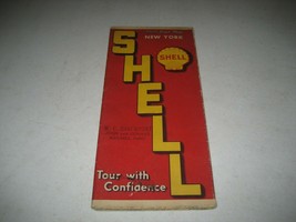 Vintage Shell Ohio Road Map 1930s - £15.52 GBP