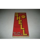 Vintage Shell Ohio Road Map 1930s - £15.23 GBP