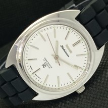 Genuine Vintage Hmt Kohinoor Winding Indian Mens White Watch 585-a307805-6 - £12.69 GBP