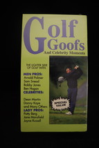 Golf Goofs And Celebrity Moments 1994 VHS Video - £7.99 GBP