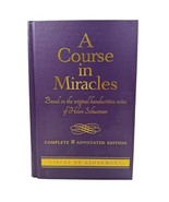A Course In Miracles Complete &amp; Annotated Edition By Helen Schucman Hard... - $88.27 CAD
