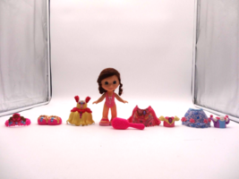 Fisher Price Snap N Style Princess Brianna Lynne Doll 3 outfits Shoes Ti... - $24.75