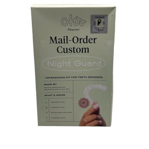 OTIS Dental MAIL-ORDER CUSTOM Night Guard Impressions Kit NEW Damaged Box - $15.83