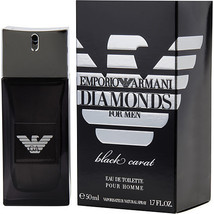 Emporio Armani Diamonds Black Carat By Giorgio Armani Edt Spray 1.7 Oz - £67.16 GBP