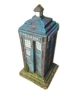 Small Olde Style London Police Box Aquarium Ornament Decor, Fish Safe Po... - £20.08 GBP