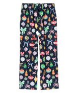 Old Navy Women XL Flannel Pajama Pants Christmas Ornaments Winter Xmas M... - €16,23 EUR
