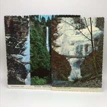 Vintage Postcards Oregon Multnomah Falls Columbia River Gorge Lot Of 3  - £4.75 GBP