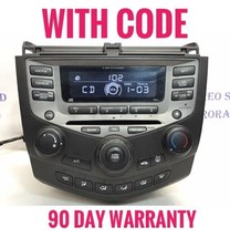 2003 -2007 Honda Accord Radio 6 Disc Player 7BC1 WITH  CODE  &quot;HO302B” - $203.40