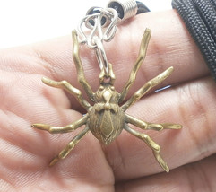 Magic Spider Love Attractive Sex Appeal Amulet Brass Pendant Necklace Lucky Gift - £21.02 GBP