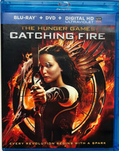 The Hunger Games: Catching Fire (Blu-ray/DVD combo, 2013) Like New - £11.92 GBP