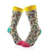 Flying Guitar Pattern Socks from the Sock Panda (Adult Small) - $7.92