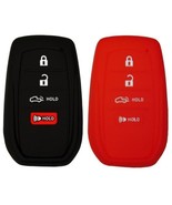 2 Pack Keyless Entry Rubber Key Fob Remote Cover Toyota Tacoma Tundra 20... - $16.03
