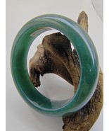 57.90mm Icy Ice Bluish Green Jadeite Jade Bangle Bracelet # 90 gram # 45... - $6,133.16 CAD