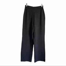 St John Collection Boucle Slub Knit Stretch Heather Grey pant Size 4 - £197.71 GBP