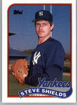 1989 Topps 484 Steve Shields  New York Yankees - $0.99