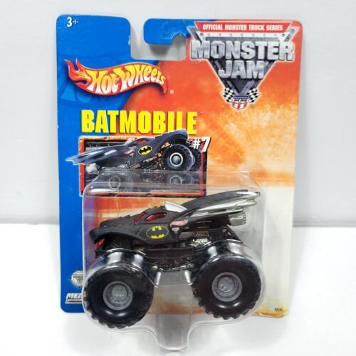 Mattel Hot Wheels 1/64 Monster Jam Batmobile 2004 #7 Truck Series NEW - $26.72