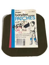 Iron-On Patches Bondex Assorted (4) 5 x 5 1/4 inch NEW Vintage  - £4.71 GBP