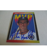 Alan Trammell 1989 Donruss #BC-17 Signature Autograph Card - €12,84 EUR