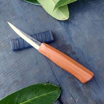 85mm Slojd knife, AEB-L stainless steel, Whittling knife, Fresh wood car... - $1,882.65 MXN