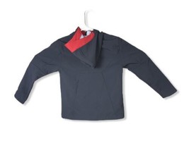Champion Authentic Boy Kids Pullover Hoodie Sweatshirt Top Size Medium Grey Red - £7.89 GBP