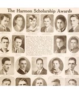 1930 1929 Harmon Scholarship Awards Boy Scouts Of America Full Page HM2H - $49.99