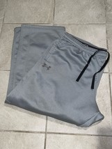 Under Armour Cold Gear Mens 4XL Loose Gray Fleece Pocketed Drawstring Sw... - $505.36 MXN