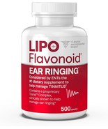 Clairon Lipo Flavonoid Ear Ringing Relief  500 Caplets 03/2027 - $84.59