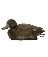 Duck Decoy vtg Mallard bird 14&quot; canvasback hunter Carry Lite Flambeau It... - $39.55