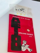 Elementary High Junior School Memorabilia vtg Spelling Basics Cassette Level 1  - £31.61 GBP