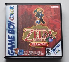 The Legend Of Zelda Oracle Of Seasons Case Only Game Boy Color Box Best Quality - $13.80