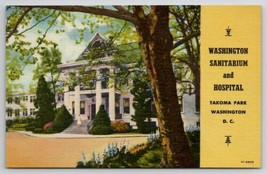 Washington DC Takoma Park Sanitarium and Hospital Postcard H21 - £5.46 GBP